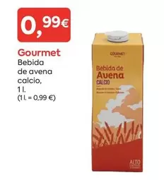 Gourmet - Bebida De Avena Calcio