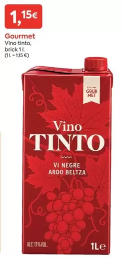 Gourmet - Vino Tinto