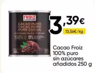 Froiz - Cacao 100% Puro Sin Azucares Anadidos