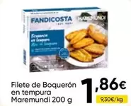 Fandicosta - Filete De Boquerón En Tempura