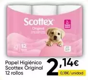 Scottex - Papel Higiénico Original