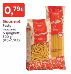 Gourmet - Pasta Macarró O Spaghetti