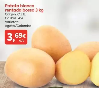 origen - Patata Blanca Rentada Bossa