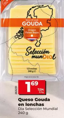 Dia Seleccion Mundial - Queso Gouda En Lonchas
