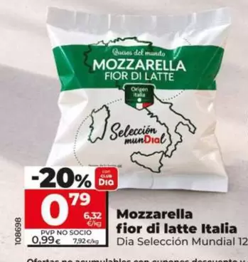Dia Seleccion Mundial - Mozzarella Fior Di Latte Italia 