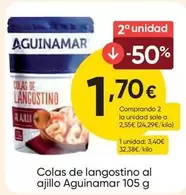 aguinamar - Colas De Langostino Al Ajillo