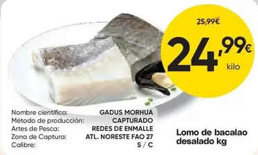Lomo De Bacalao Desalado