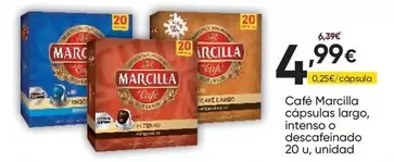 Marcilla - Café Marscilla Cdpsulas Largo, Intenso O Descafeinado