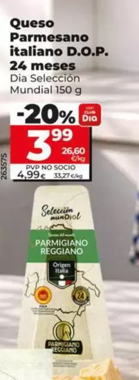 Dia Seleccion Mundial - Queso Parmesano Italiano D.o.p. 24 Meses