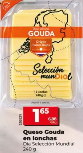 Dia Seleccion Mundial - Queso Gouda En Lonchas