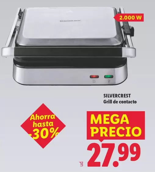 SilverCrest - Grill De Contacto