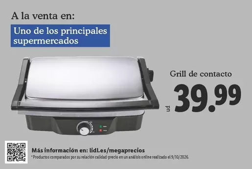 uno - Grill De Contacto