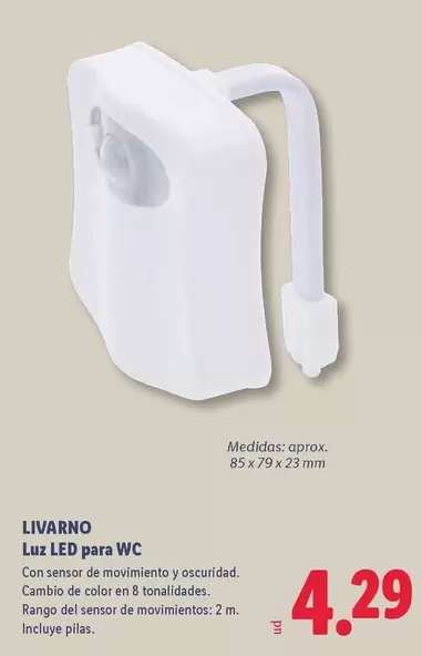 Livarno - Luz Led Para Wc