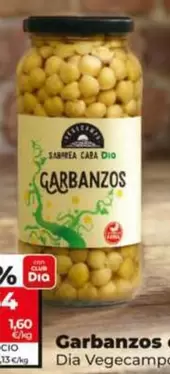 Dia Vegecampo - Garbanzos Cocidos 