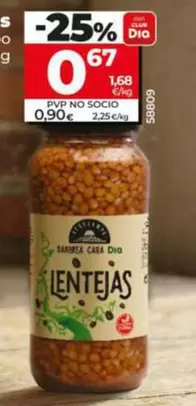 Dia Vegecampo - Lentejas Cocidas 