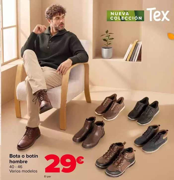 TEX - Bota O Botín Hombre