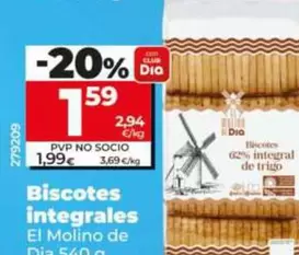 El Molino De Dia - Biscotes Integrales