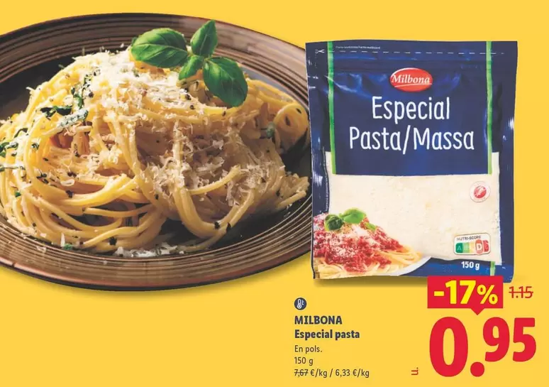 Milbona - Especial Pasta