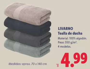 Livarno - Toalla De Ducha