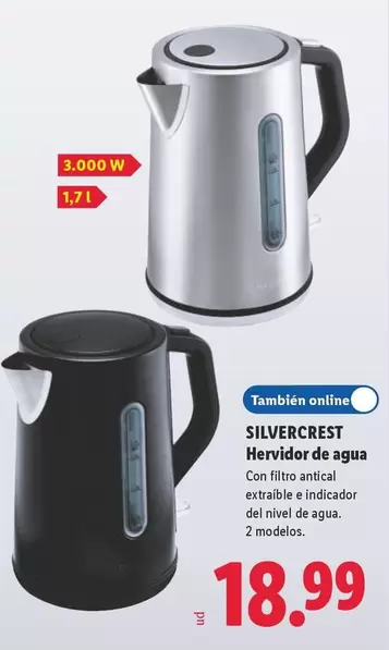 SilverCrest - Hervidor De Agua