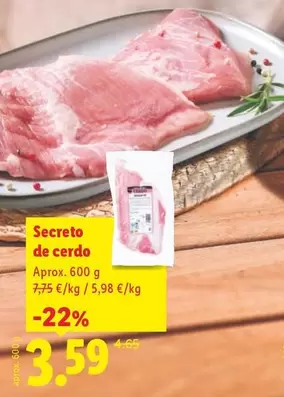 Secreto De Cerdo