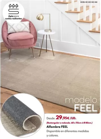 Alfombra Feel - 71351/044 80x150cm