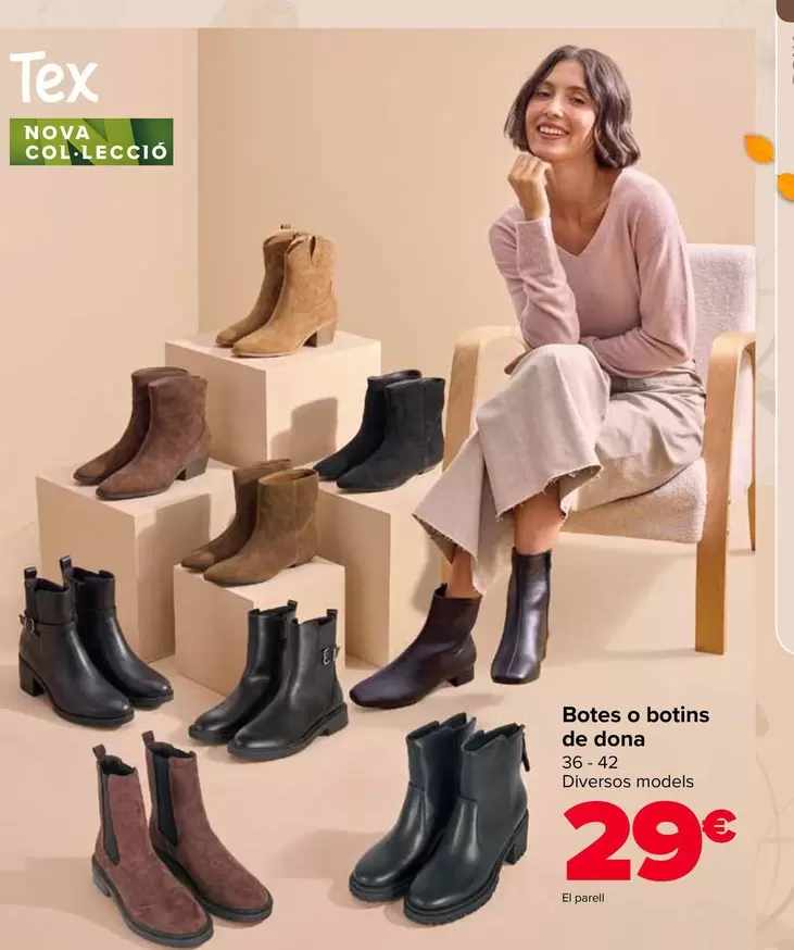 TEX - Bota O Botín Mujer