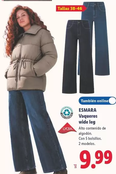 Esmara - Vaqueros Widé Leg