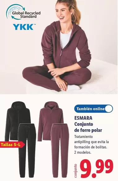Esmara - Conjunto De Forro Polar