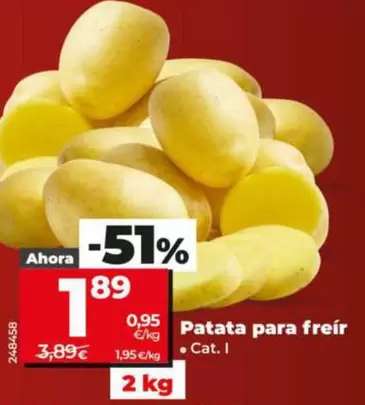 Patata Para Freír 