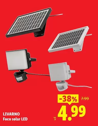 Livarno - Foco Solar LED
