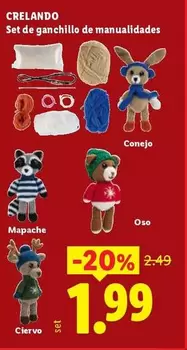 Crelando - Set De Ganchillo De Manualidades
