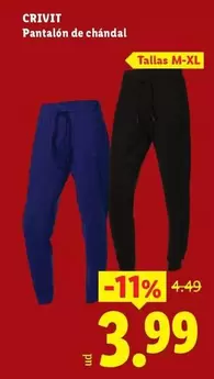 Crivit - Pantalón De Chándal