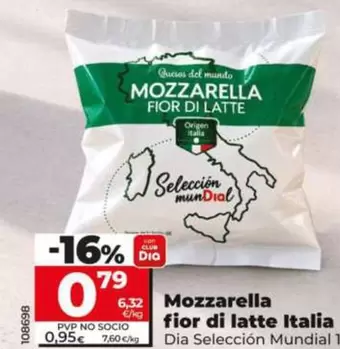 Dia Seleccion Mundial - Mozzarella Fior Di Latte Italia
