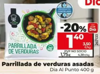 Dia Al Punto - Parrillada De Verduras Asadas 