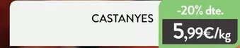 Castanyes