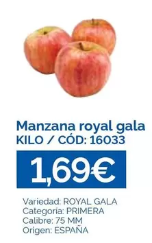 Manzana Royal Gala