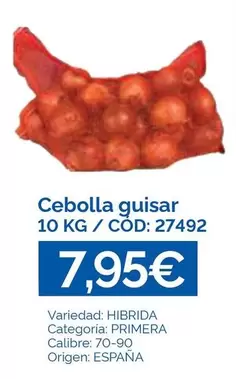 Cebolla Guisar
