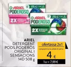 Ariel - Detergent Pods Poderos Original I Sensacions