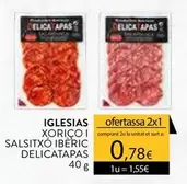 Iglesias - Xorico I Salsitxo Iberic Delicatapas