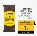 Torras - Xocolata Amb Llet Cacaolat