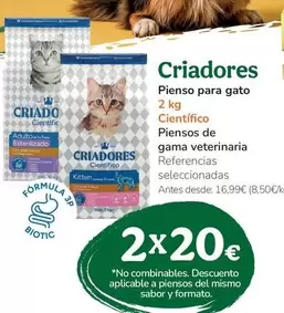 Criadores - Pienso Para Gato