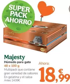 Majesty - Humedo Para Gato
