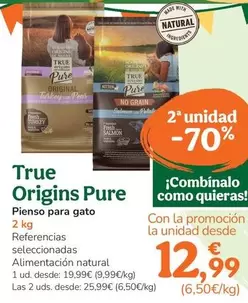 True Origins - Pure Pienso Para Gato