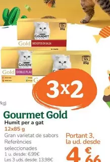 Purina - Humedo Para Gato Gourmet Gold