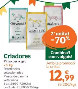 Criadores - Pienso Para Gato