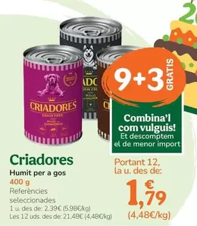Criadores - Humedo Para Perro