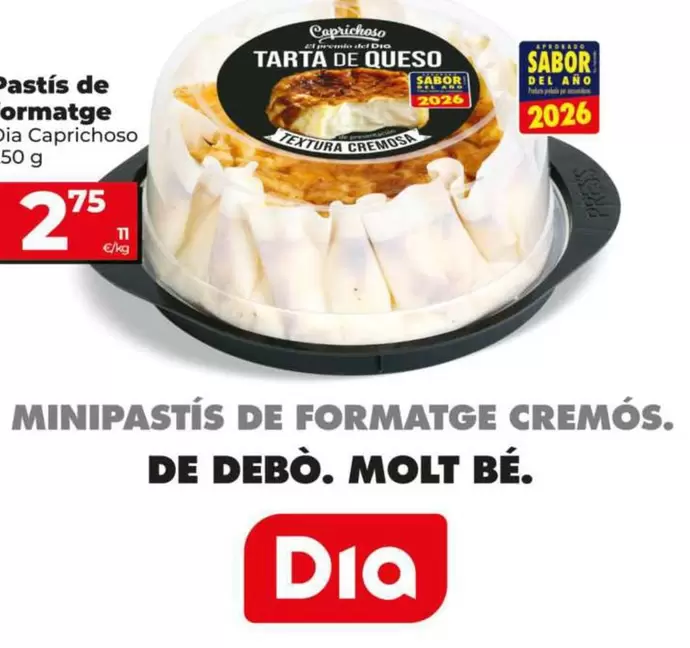 Dia Caprichoso - Tarta De Queso