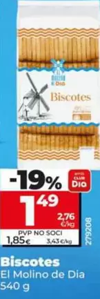 El Molino De Dia - Biscotes 