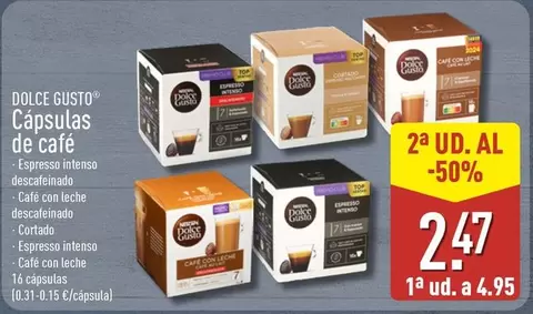Dolce Gusto - Cápsulas De Café